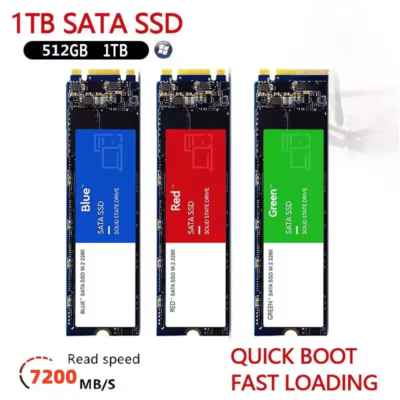 original Hard Drive SSD 2.5 inch 500GB SATA 1tb 2tb Internal Solid State 520MB/s SATA3 for Laptop Hard Disk Desktop m2 Ssd