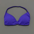 Sports Strappy Bra Yoga Underwear Women Gym Top Running Exercise Backless Bra High Support Active Wear Fitness Workout Halter