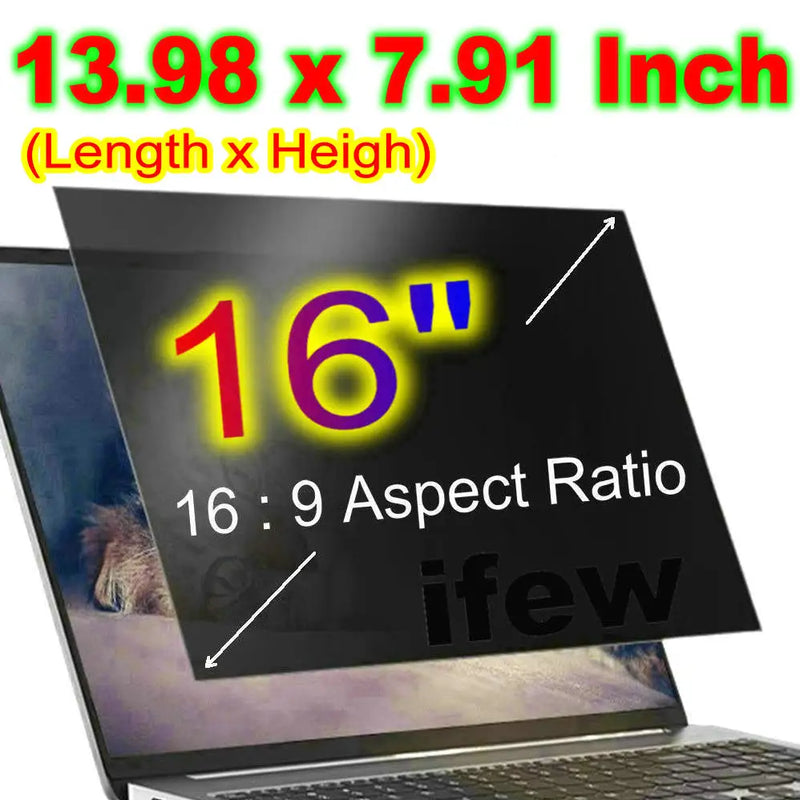 Laptop PC Monitor Privacy Screen Protector Anti-spy Film Notebook Computer Anti-peeping Filter 12.5 13.3 14 15.6 16 17.3 Inch