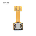 Universal TF Hybrid Sim Slot Dual SIM Card Adapter Micro SD Extender Nano Cato  Android Phone
