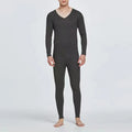 Men Thermal Set Autumn Winter Thermal Outfit Men's Thermal Underwear Set Fleece Lined Long Johns Base Layer Wool Winter Sweater
