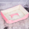 Large Pet House Dog Bed Cat Mat Long Plush Deep Sleeping Warm Soft Small Dog Cushion Calm Beds for Puppy Chihuahua
