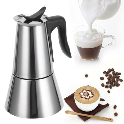300ml Stainless Steel Electric Coffee Pot Household Maker | SAMAG