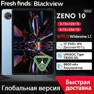 New Blackview Zeno 10 5G AI Tablet 11 - inch FHD+ 90Hz | SAMAG