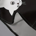 Summer Men's Cartoon Black and White Kitten Print | SAMAG
