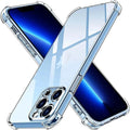 Gradient Airbag TPU Case For iPhone 16e 15 Pro Max 14 13 12 Mini 11 XR XS SE 8 7 Plus Cover Shockproof Fundas Coque Shell Capa