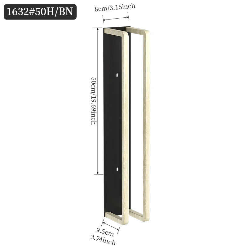 Wall mounted bathroom towel rack - bathtub storage rack above the bathroom, roll up towel rack storage rack, bathroom decoration