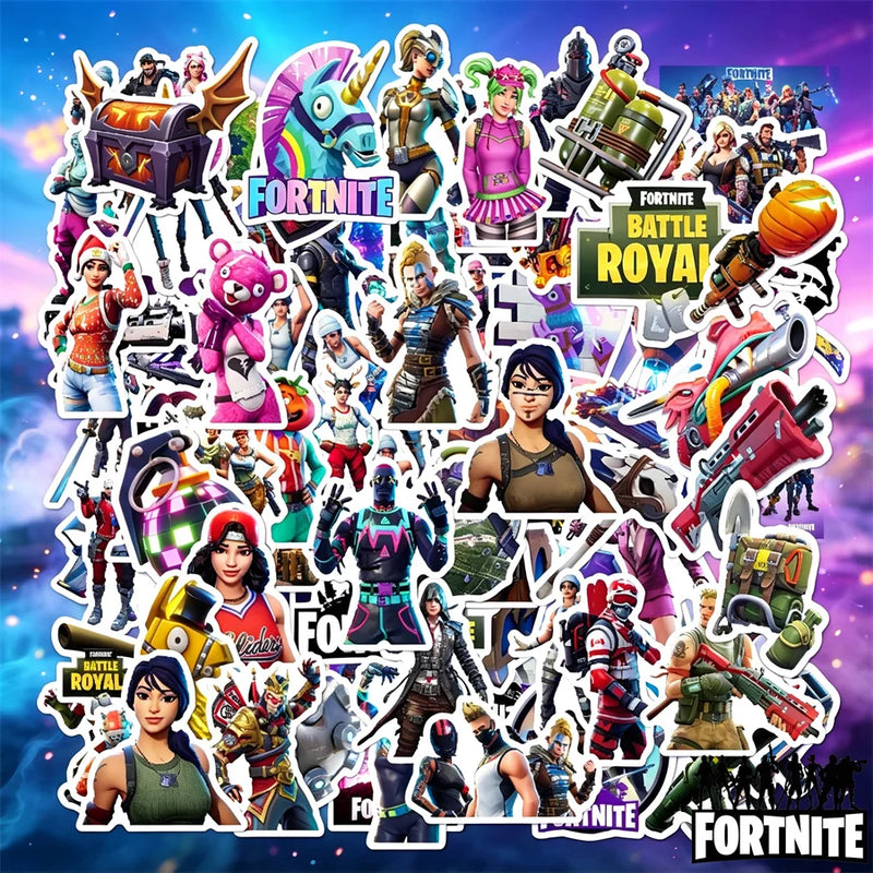 Original Fortnite Game Stickers Waterproof Vinyl Decals - View 5 | SAMAG