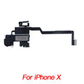 Ear Speaker With Microphone Flex Cable For iPhone X XR XS 11 12 Mini Pro Max Earpiece Incl Light Sensor Flex Replacement