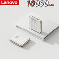 Lenovo New 500000mAh Mini Power Bank Built-in 4 Cables Large Capacity Super Fast Charging External Battery for IPhone Samsung