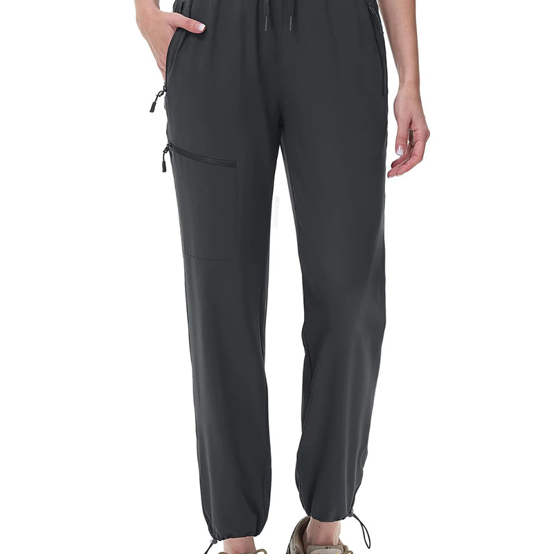 TACVASEN Women's Quick Dry Adjustable Ankle Hiking Pants - View 12 | SAMAG