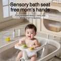 Baby Bath Seat for Babies 6 Months & Up - Bathtub Seats for Babies Sitting Up with Rinse Cup, Non-Slip, Comfortable, Infant Bath