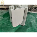 Milky Spa Ozone Bath For Pets: Modern Rectangle Dog Spa Bathtub Free Standing For Apartments For Pet Supplies