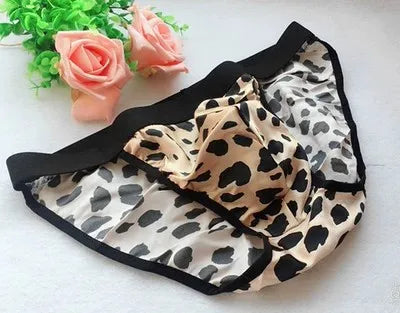 100% Mulberry Silk Men Panties Male Sexy Underwear