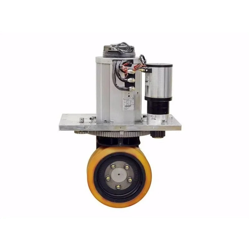 Multi-function automatic walking AGV drive wheel unit with steering 24V 1300W DC motor