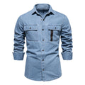 New Style Men's Casual Solid Color 100% Cotton | SAMAG
