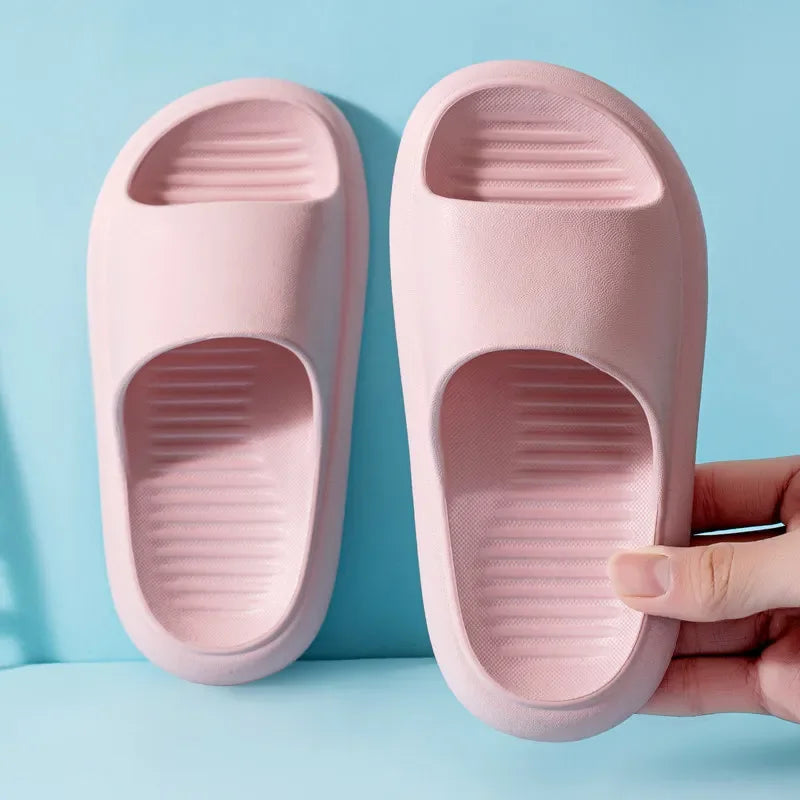 2024 Dance Shoes Summer Bathroom Beach Shoes Children Boys Girls Baby Soft Sole Anti-Slip