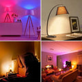 E27 220V 16 Colors RGB Bulb LED Multicolor Bulb Household Lighting Dimmable 24 Key Remote Control Smart Lamp Atmosphere Light