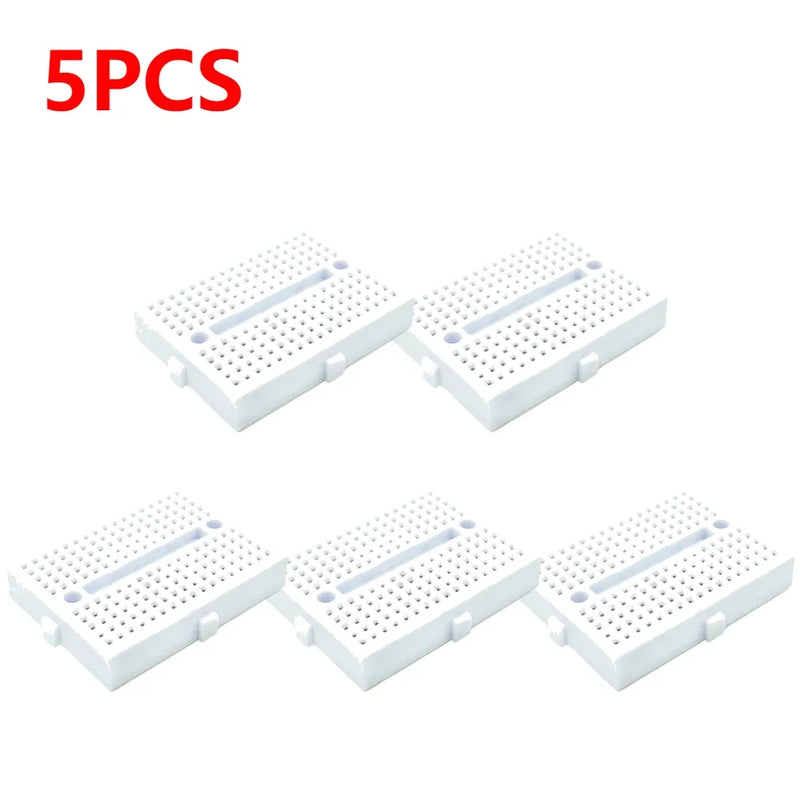 1-10PCS SYB-170 Mini Solderless Prototype Breadboard 170 Holes Breadboard Prototype Board 35x47mm for Small DIY Kits