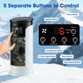 Portable Air Conditioning Fan 6 Speeds USB Mini Air Conditioner Timing Home Office Air Cooler Humidifier Desktop Misting Fan