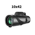 Telescope 10X42 Monocular Powerful for Long-distance Observation with HD Field of View suitable for Outdoor Camping Hunting