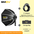 SMDV Flip 20 24 28 Quickly Release Parabolic Out Door Softbox for A1 Godox V1 AD100PRO V860II AD200 Flash Soft Box