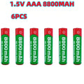 NEW 8800mAh Rechargeable Battery AAA  Alkalinity Battery 1.5 V AAA Battery for Clocks Mice Computers Toys So on