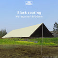 Black Coating Tarp Block 99% UV Ourdoor Camping | SAMAG
