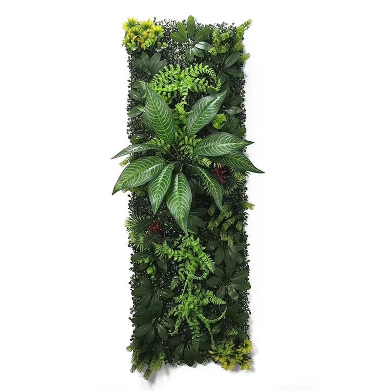 40*120CM Artificial Lawn Home Decoration Plants Wall Panels Plants Grass Branches Mixed Lawn Moss Grass