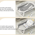 Baby bath tub Warm bath tub Baby foldable toddler sitting and lying Toddler household bathroom items