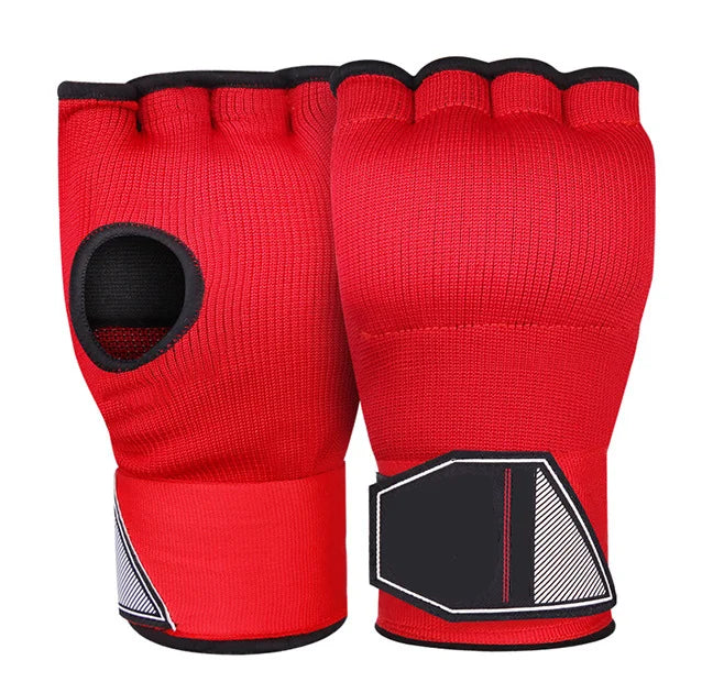 Boxing Hand Wrap Inner Gloves Half Finger Gel for Muay | SAMAG