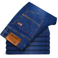 Men's Casual Straight Stretch Jeans Spring Autumn | SAMAG