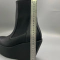 Men's Chelsea Boots Platform High Heels Man Gothic Sneakers Leather Kiss Boots Vintage Trendy Designer Shoes