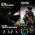 Hot New 1400mAh Big Battery Smart Watch Men Outdoor Flashlight IP68 Waterproof Bluetooth Call AMOLED Military Sports Smartwatch