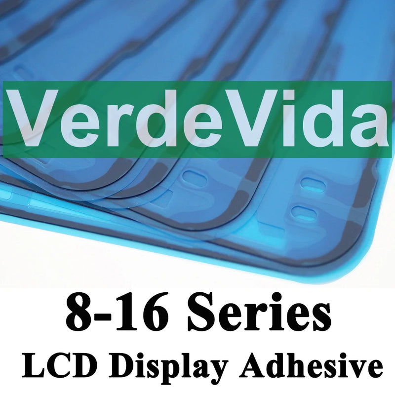 VerdeVida 3pcs OEM Screen Display Adhesive for iPhone 13 Pro Max 11 12 13 14 15 Plus XS X LCD Waterproof Glue Sticker Frame Seal
