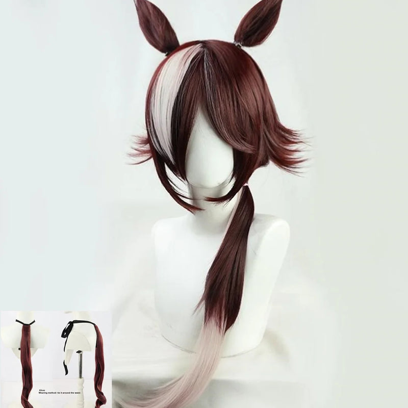 Uma Musume Pretty Derby Vodka Wig Halloween Anime Party Cosplay Wig