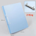 A4 Binder Folder File Folders Office Document Organizer File Binder 240 Sheets Capacity Desk Organizer Office Students Supplies