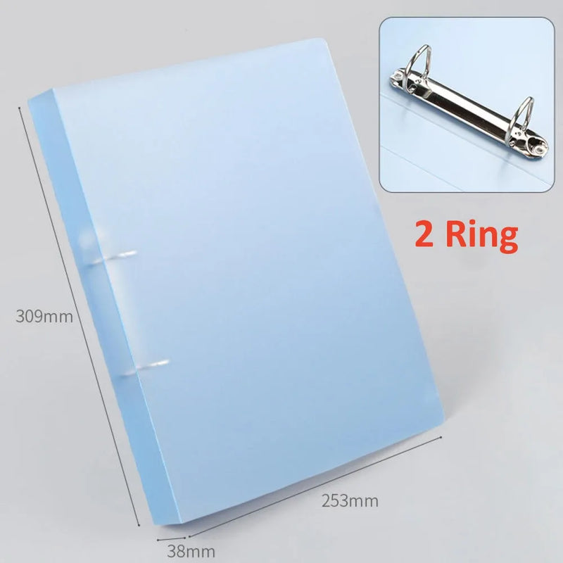 A4 Binder Folder File Folders Office Document Organizer File Binder 240 Sheets Capacity Desk Organizer Office Students Supplies