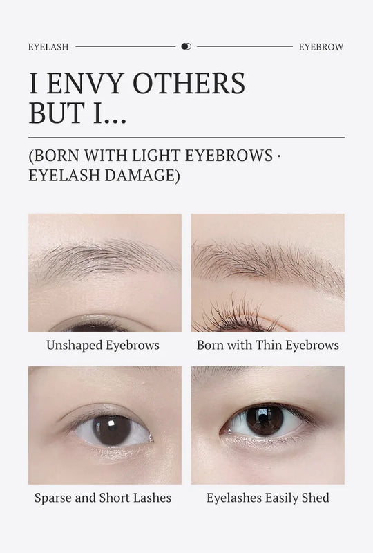 2 in 1 Eyebrow and Eyelash Growth Serum 7 Days Natural Eyelash Enhancer Longer Thicker Lengthening Curling Eyelashes Makeup*2026