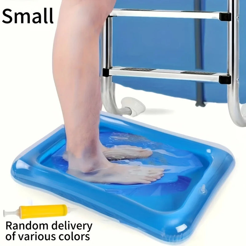 1pc Portable Foldable Pool Cleaning Basin, an Essential for Pool Maintenance Before Use, Can Also Be Used as a Foot Soaking Tub