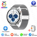 2026 New Smartwatch Women AMOLED HD Screen Always On Display Bluetooth Call IP68 Waterproof GPS Smart Men Watch For Android ios