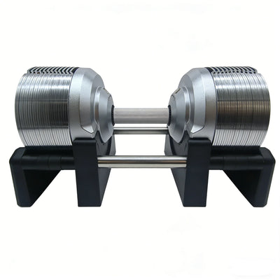 Adjustable 41.5kg Electroplated Steel Plate Dumbbell Set | SAMAG