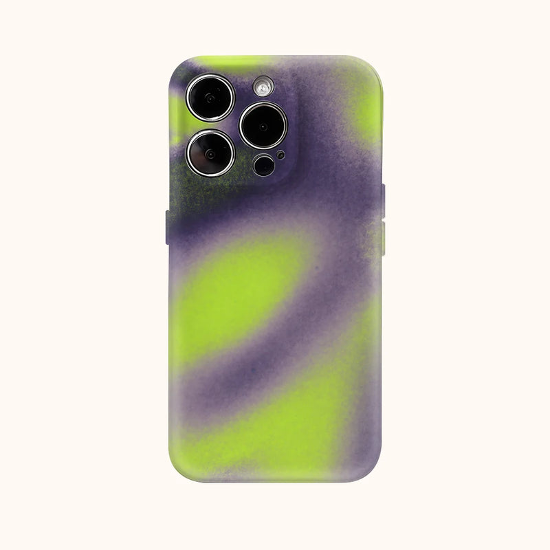 Neon Mist Phone Case for IPhone 17AIR 16E 16 15 14 13 12 11 17 Pro Max Plus Double-layer Back Cover