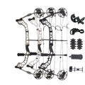 3 Color Compound Bow Kit Right Hand 30-70lbs 329fps | SAMAG