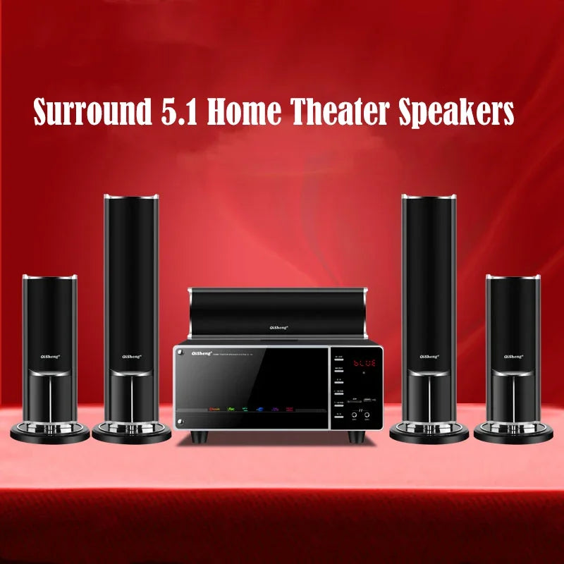 1000W high-power  caixa de som bluetooth home TV living room KTV Bluetooth speaker surround sound subwoofer theater sound system