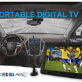 LEADSTAR D7 Rechargeabl 7 inch Portable Television Mini Digital Tv  DVBT2 ISDB-T Full Segment H265/Hevc 800x480 For Brazil Chile