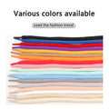 9MM Oval Shoe Laces Semicircle Bold Shoelaces for High-top Low-top Sneakers Polyester Silk High-quality Shoelace 18 Colors 1Pair