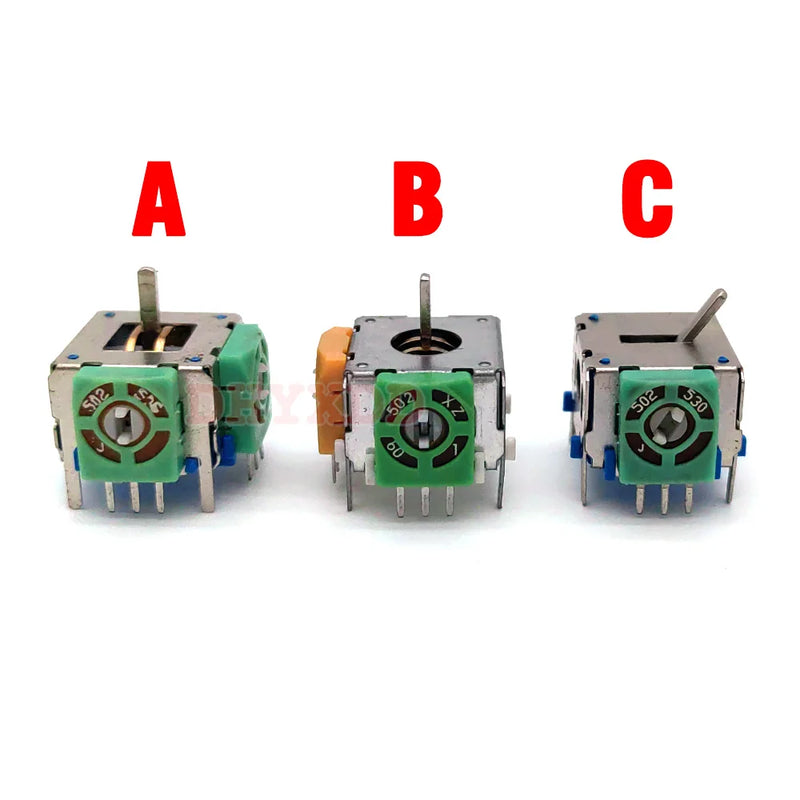 2Pcs Rocker B502 5K Potentiometer Joystick for RC Aircraft Model Helicopter DIY Toy Component