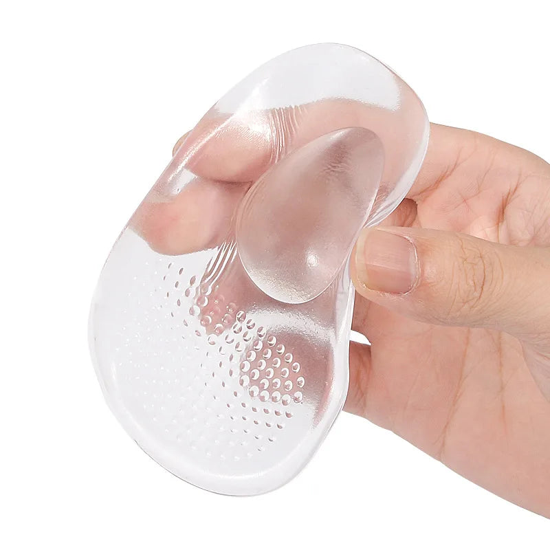 Silicone forefoot cushion orthopaedic shoe cushion women soft cushion relieve foot pain foot care products 2pcs/4pcs