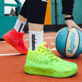 Three-Ball Generation Lamelo Ball Basketball Shoes Yin-Yang High-Top Practical Youth Student Basketball Shoes Men's Sports Shoes
